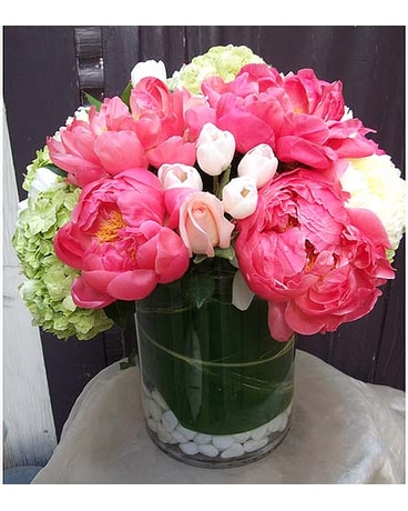 Opulent Peonies Flower Arrangement